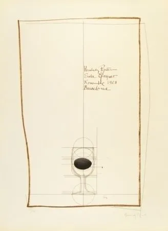 リトグラフ Hernandez Pijuan - Cartel exposición Sala Gaspar