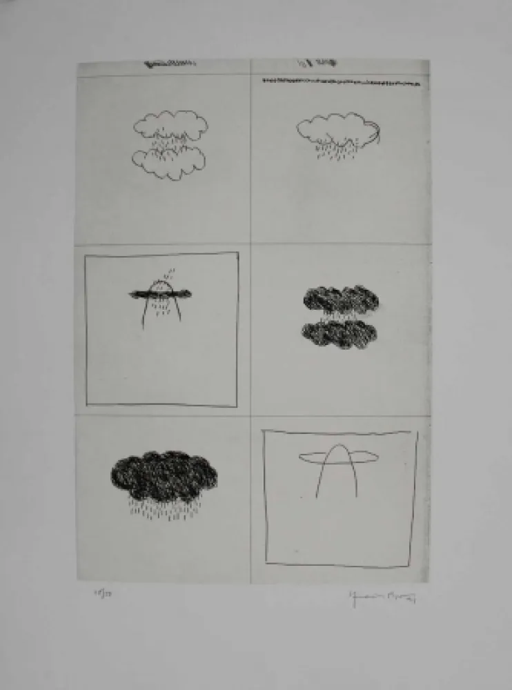 彫版 Hernandez Pijuan - Esbós (