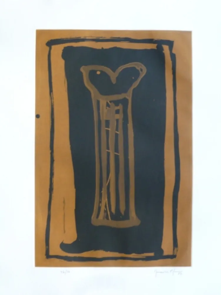 アクチアント Hernandez Pijuan - Gerro ocre