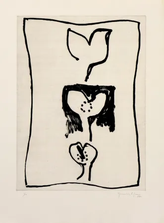 彫版 Hernandez Pijuan - Hojas