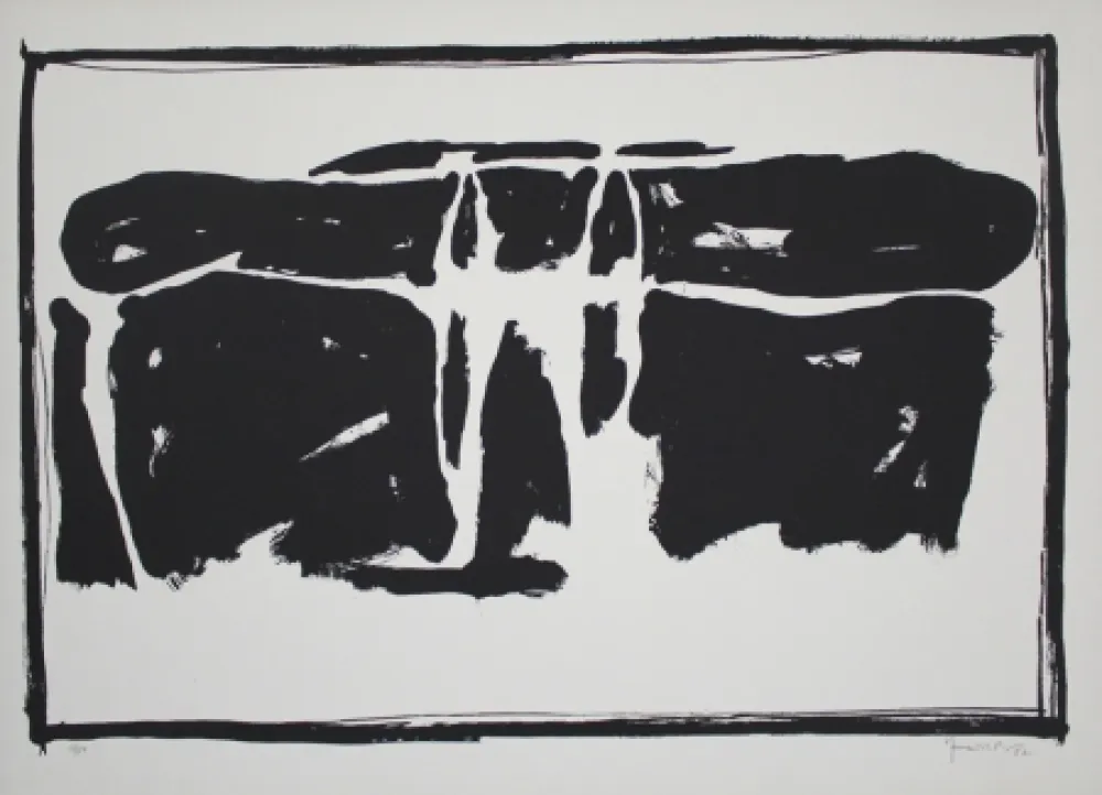 リトグラフ Hernandez Pijuan - Landscape 1