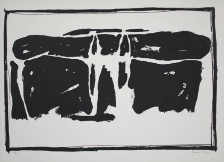 リトグラフ Hernandez Pijuan - Landscape 1