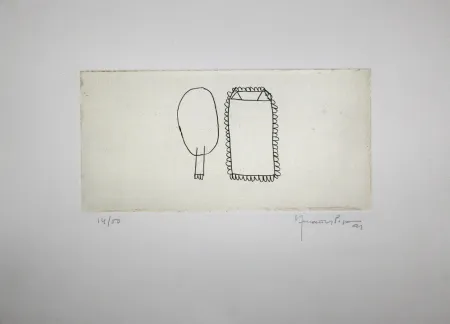 彫版 Hernandez Pijuan - Memòria de la Segarra III