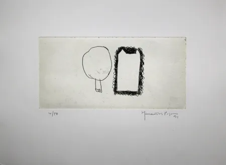 彫版 Hernandez Pijuan - Memòria de la Segarra IV