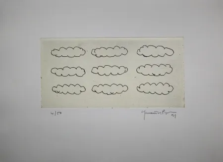 彫版 Hernandez Pijuan - Memòria de la Segarra VI