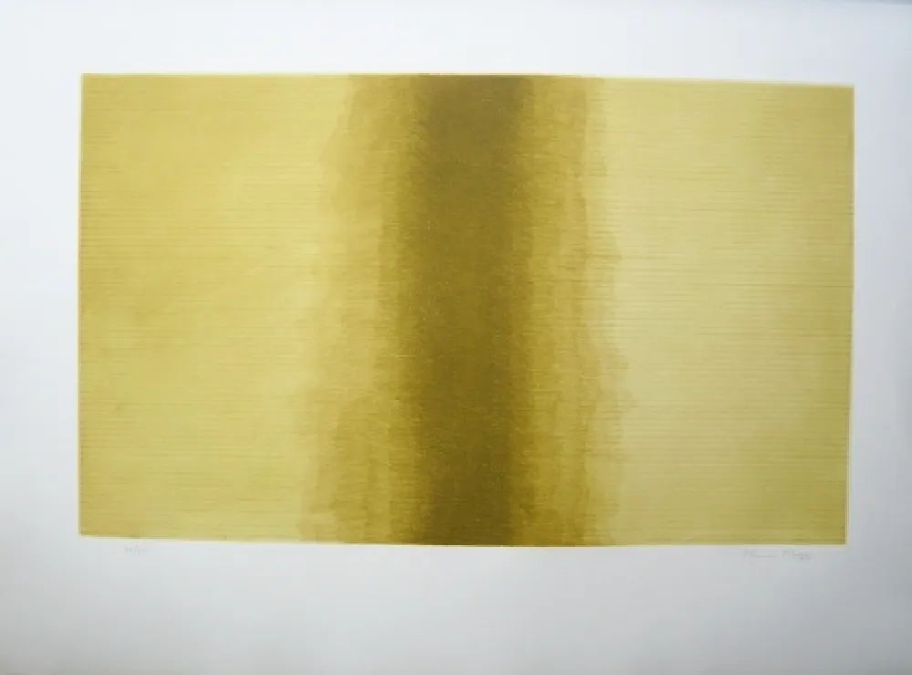 彫版 Hernandez Pijuan - Ombra sobre daurat