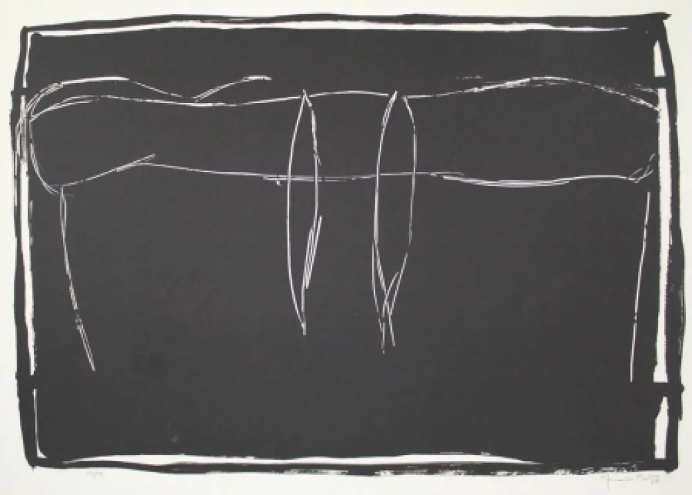 リトグラフ Hernandez Pijuan - Paisatge 4 / Landscape 4