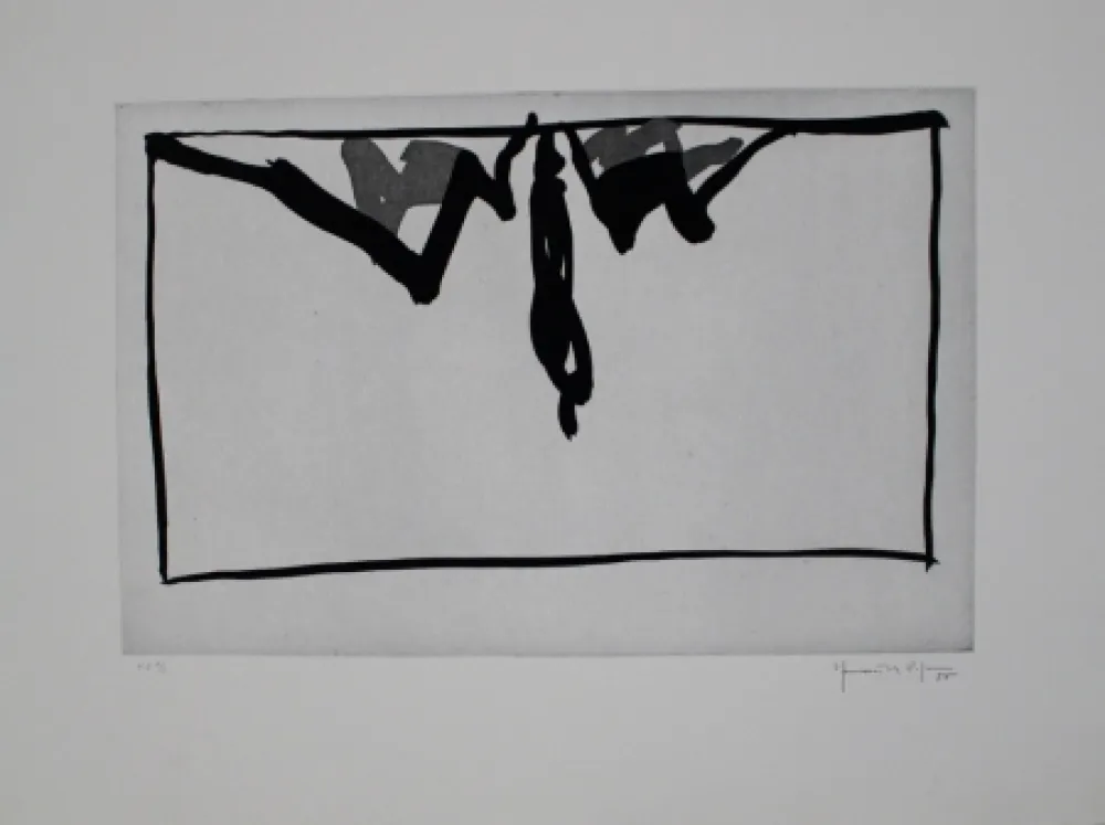 アクチアント Hernandez Pijuan - Paisatge amb xiprers IV / Landscape with Cypresses IV