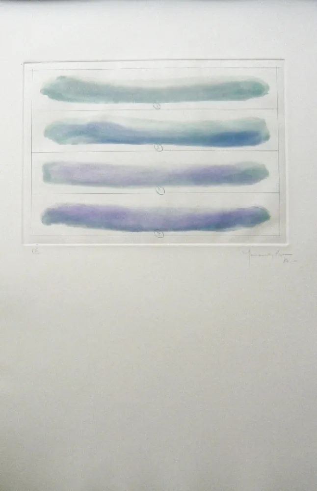 彫版 Hernandez Pijuan - Polychrome 12