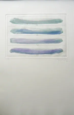 彫版 Hernandez Pijuan - Polychrome 12