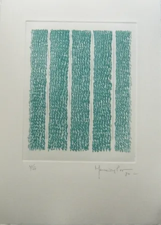 彫版 Hernandez Pijuan - Polychrome 7