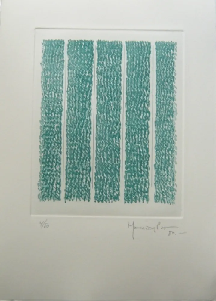 彫版 Hernandez Pijuan - Polychrome 7