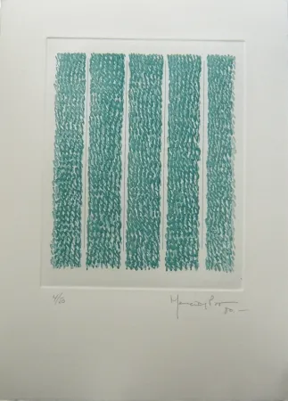 彫版 Hernandez Pijuan - Polychrome 7