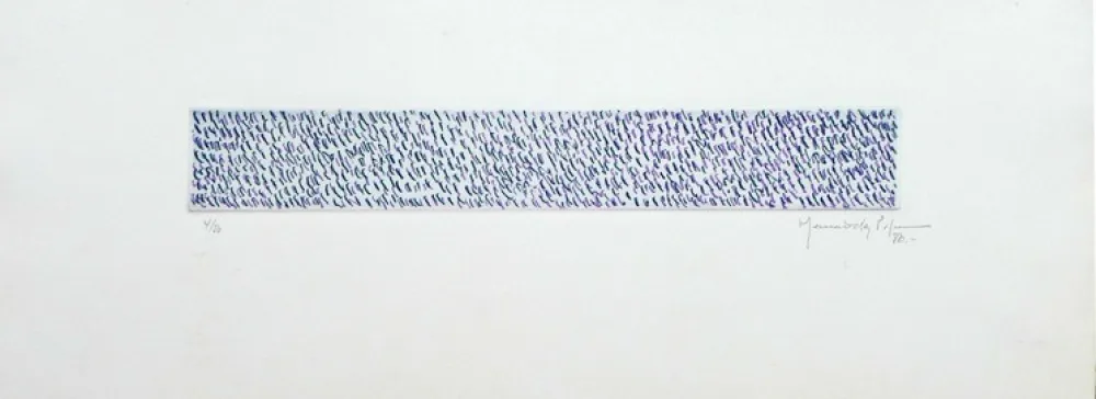 リトグラフ Hernandez Pijuan - Polychrome 9