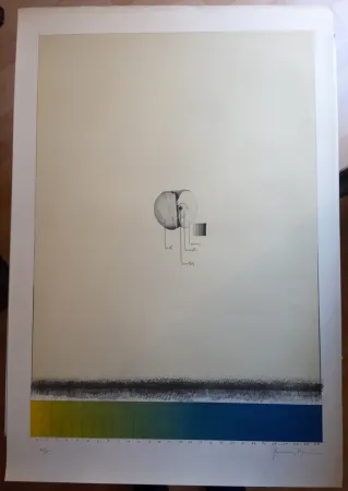 リトグラフ Hernandez Pijuan - Poma