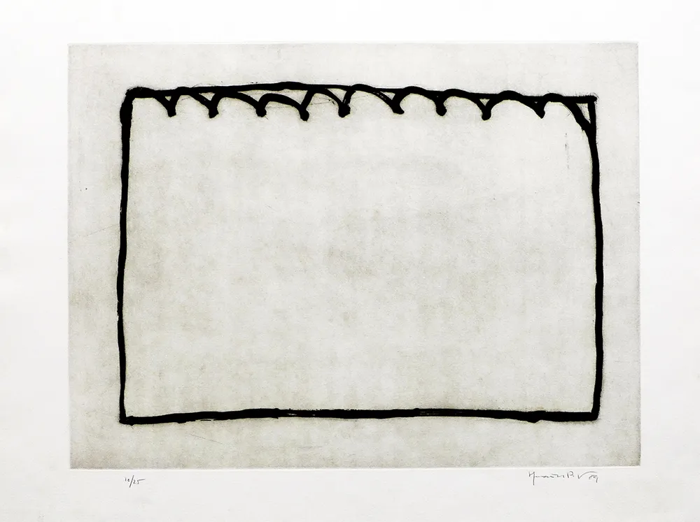 彫版 Hernandez Pijuan - Recorrido para un espacio III