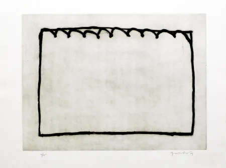 彫版 Hernandez Pijuan - Recorrido para un espacio III