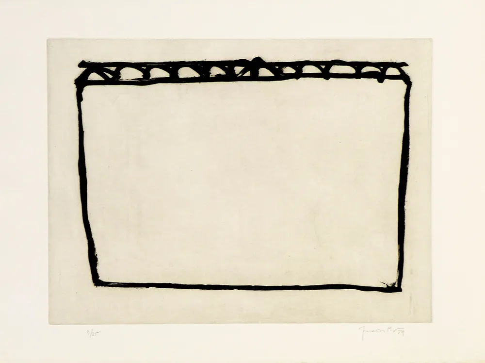 彫版 Hernandez Pijuan - Recorrido para un espacio IV