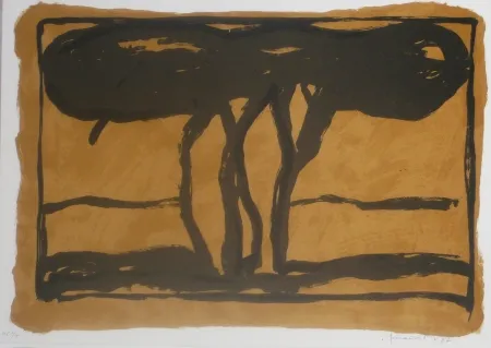 リトグラフ Hernandez Pijuan - Sans titre 12