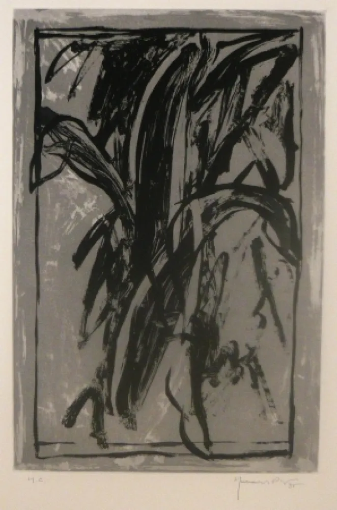 エッチングと　アクチアント Hernandez Pijuan - Sans titre 13