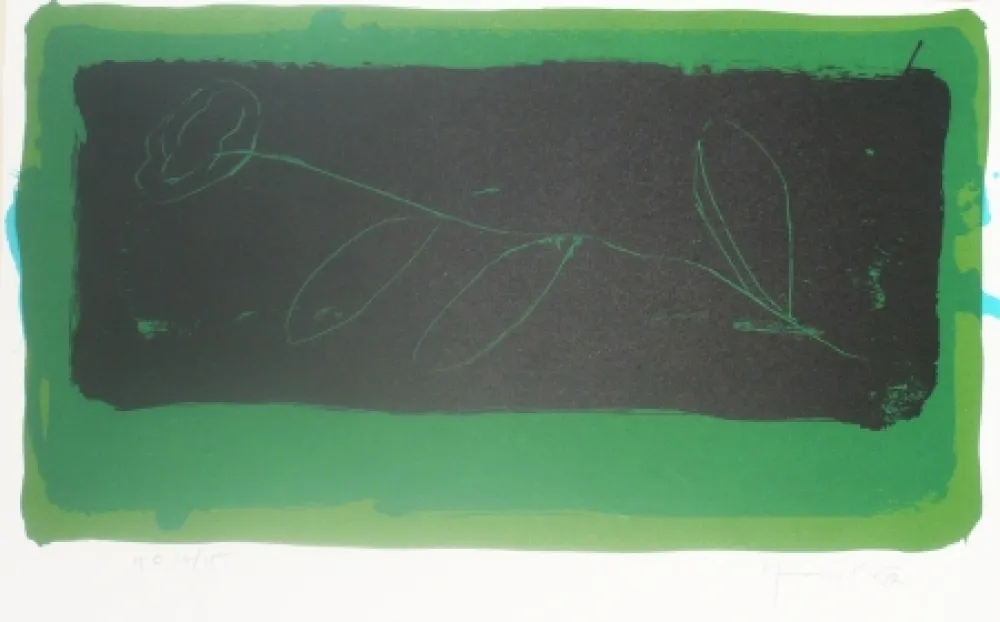 リトグラフ Hernandez Pijuan - Sans titre 3