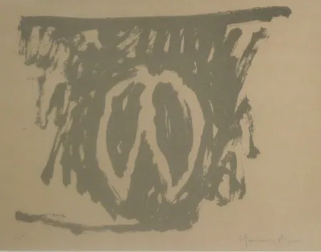リトグラフ Hernandez Pijuan - Sans titre 4