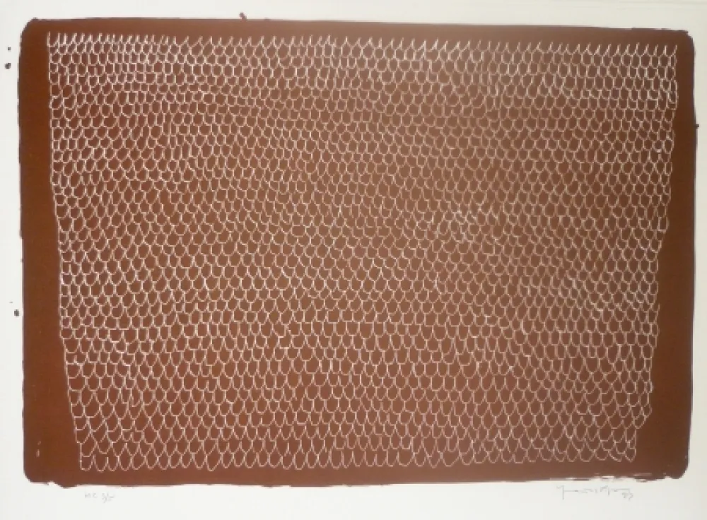 リトグラフ Hernandez Pijuan - Sans titre 8