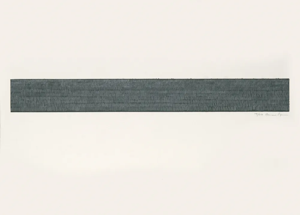 シルクスクリーン Hernandez Pijuan - Sin título