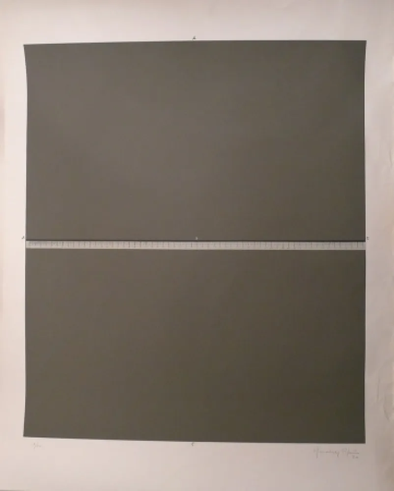 彫版 Hernandez Pijuan - Sin título