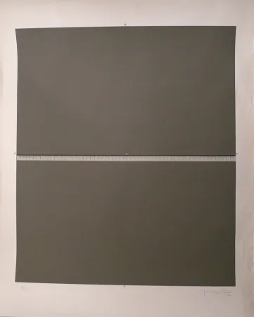 彫版 Hernandez Pijuan - Sin título