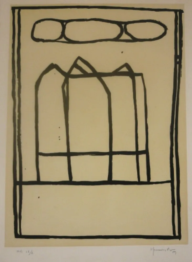 エッチング Hernandez Pijuan - The Chase Manhattan Bank