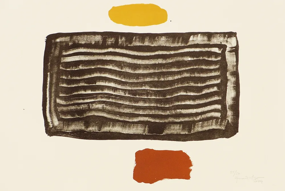 リトグラフ Hernandez Pijuan - Untitled