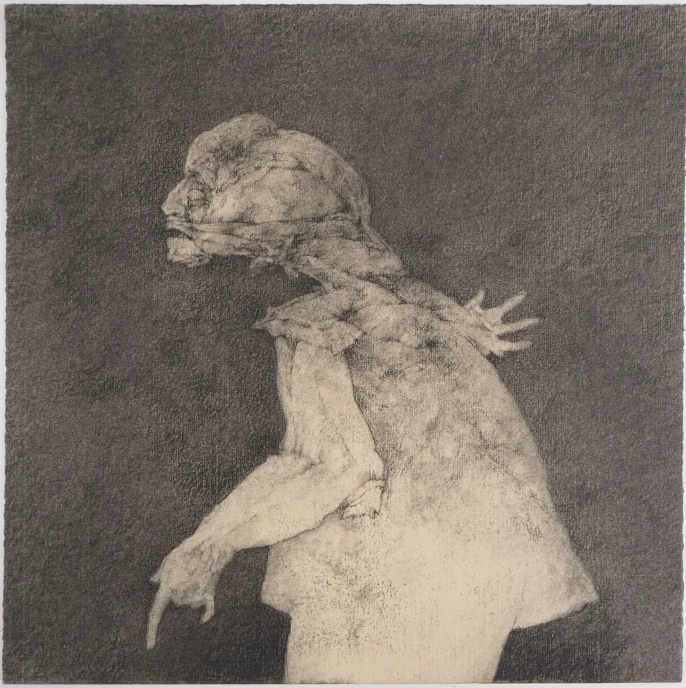 技術的なありません Hernandez - Profil de la calomnie (Dessin original)