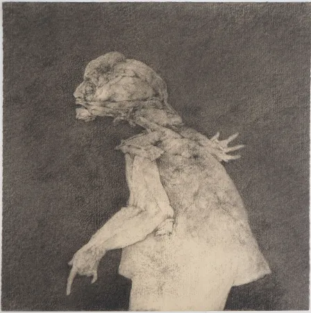 技術的なありません Hernandez - Profil de la calomnie (Dessin original)