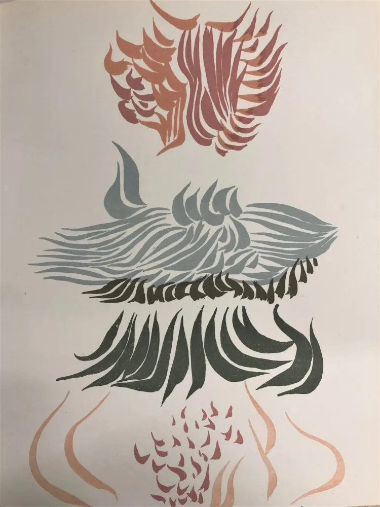 リトグラフ Herold - Composition,