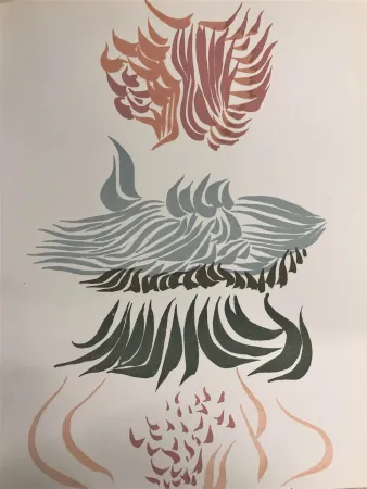 リトグラフ Herold - Composition,