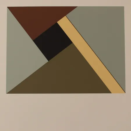 リトグラフ Heurtaux - COMPOSITION - EXACTA FROM CONSTRUCTIVISM TO SYSTEMATIC ART 1918-1985