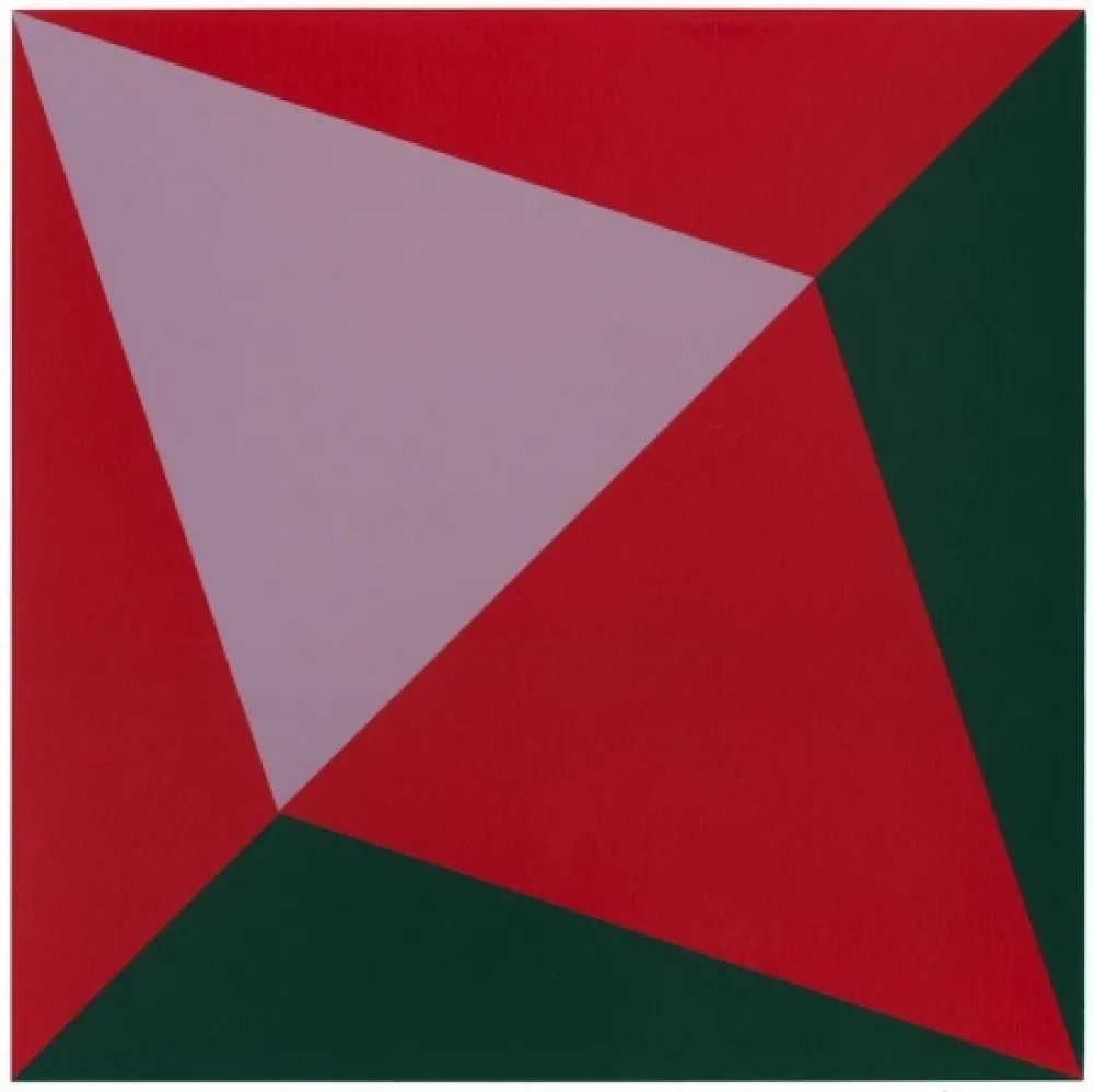 シルクスクリーン Hinman - Lavender Triangle