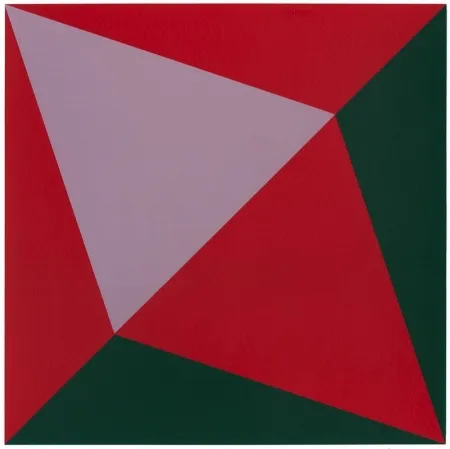 シルクスクリーン Hinman - Lavender Triangle