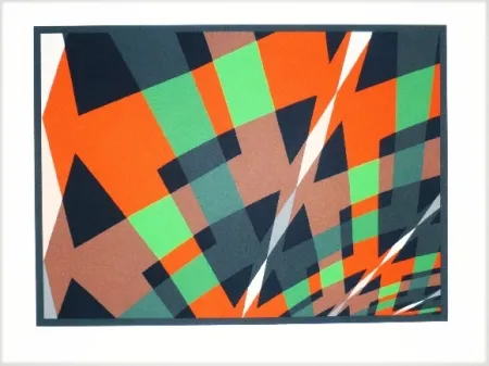 リトグラフ Hinterreiter - Composition 3