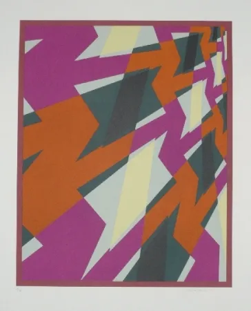 リトグラフ Hinterreiter - Composition 4