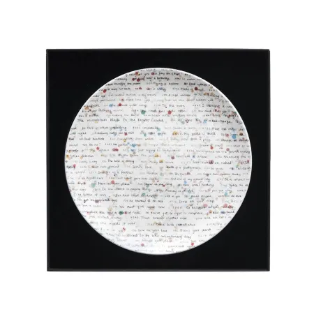 多数の Hirst - All Over Text Large Plate