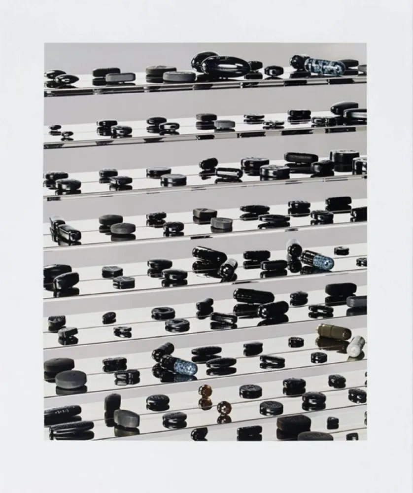 シルクスクリーン Hirst - Black Brilliant Utopia, 2013