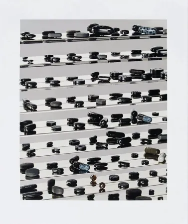 シルクスクリーン Hirst - Black Brilliant Utopia, 2013