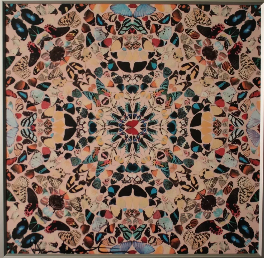 リトグラフ Hirst - FARFALLE