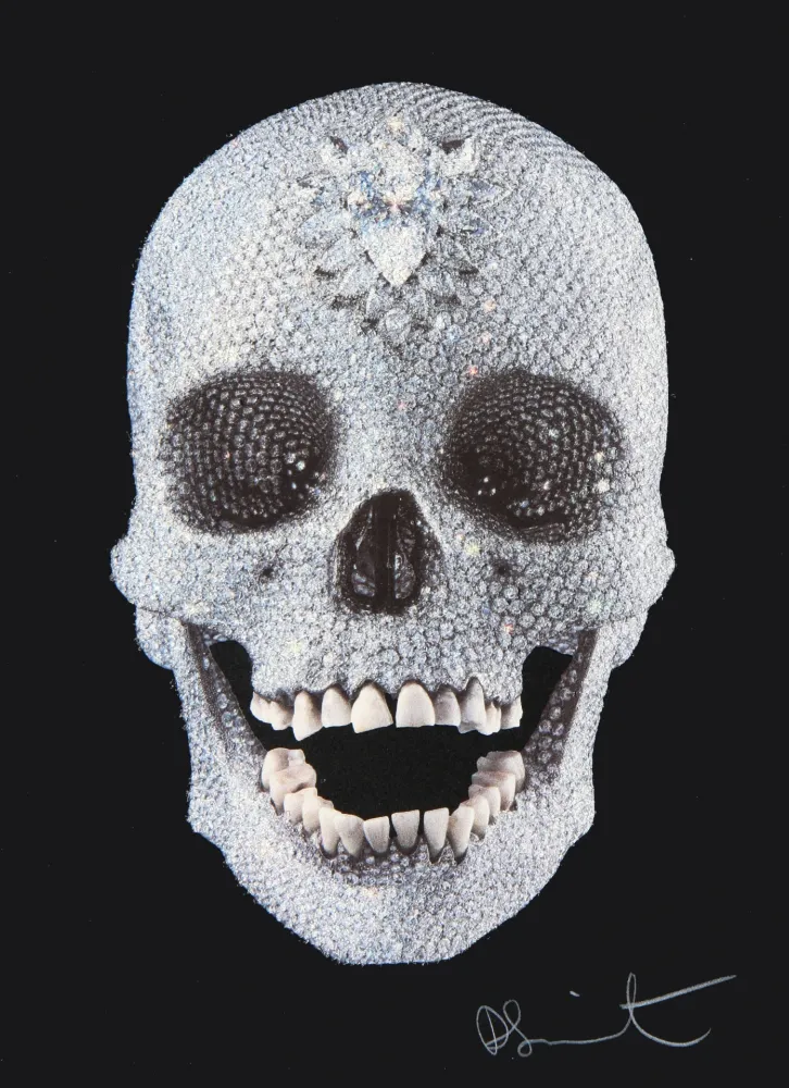 シルクスクリーン Hirst - For the Love of God 