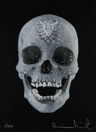 シルクスクリーン Hirst - For the Love of God, Believe