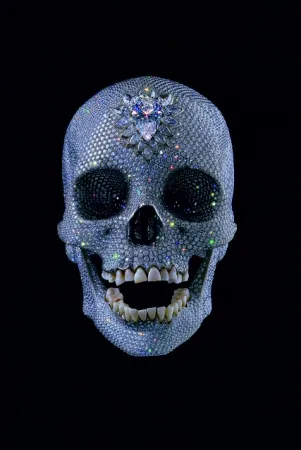 技術的なありません Hirst - For the Love of God-Lenticular