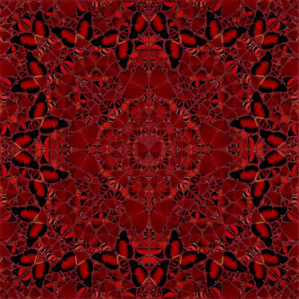 シルクスクリーン Hirst - H10-2 Nūr Jahān