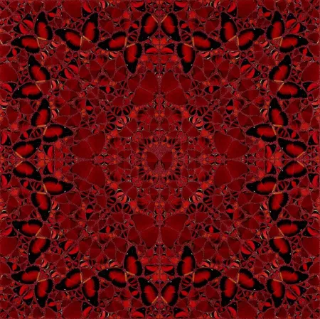 シルクスクリーン Hirst - H10-2 Nūr Jahān